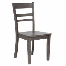Sunset Trading Shades of Gray Slat Back Dining Chair