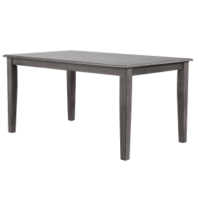 Sunset Trading Shades of Gray 60" Rectangular Dining Table | Seats 6
