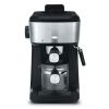 4-Shot Steam Espresso, Cappuccino, and Latte Maker with Frothing Wand