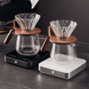 intelligent electronic scale.  coffee timing scale kitchen scale household electronic scale 0.3-2000g