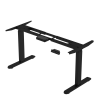 Electric Stand up Desk Frame - ErGear Height Adjustable Table Legs Sit Stand Desk Frame Up to Ergonomic Standing Desk Base Workstation Frame Only