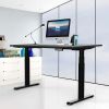 Electric Stand up Desk Frame - ErGear Height Adjustable Table Legs Sit Stand Desk Frame Up to Ergonomic Standing Desk Base Workstation Frame Only