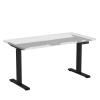 Electric Stand up Desk Frame - ErGear Height Adjustable Table Legs Sit Stand Desk Frame Up to Ergonomic Standing Desk Base Workstation Frame Only