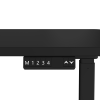 Electric Stand up Desk Frame - ErGear Height Adjustable Table Legs Sit Stand Desk Frame Up to Ergonomic Standing Desk Base Workstation Frame Only